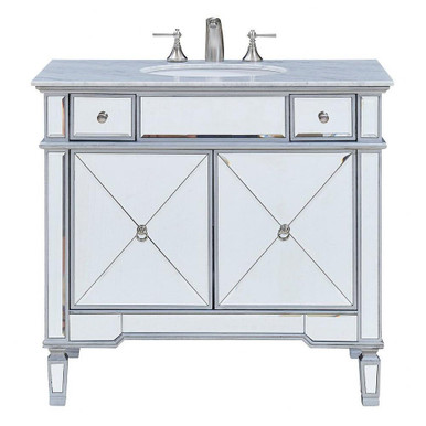 Grafton Lawns 36 Inch 2 Drawer Single Vanity Sink Set by Bailey Street Home - 779-BEL-2535999