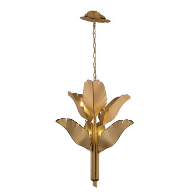 Banana 6 Light Medium 2 Tier Chandelier by Varaluz - 901C06