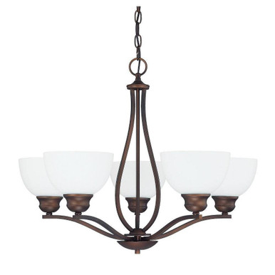 Stanton 5 Light Large Chandelier by Capital - 4035