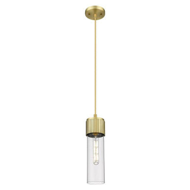 Bolivar 1 Light Cord Hung Pendant 4.75 Inch X 12 Inch Tall by Innovations - 428-1P-G428-12