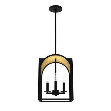Dukestown 4 Light Medium Pendant 16 Inch Tall by Hunter Fans - 19080