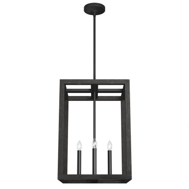 Squire Manor 4 Light Medium Pendant 21 Inch Tall by Hunter Fans - 19086