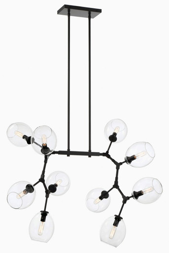 Nexpo 10 Light Oversized Chandelier by George Kovacs - P1360-619