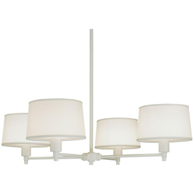 Real Simple 4 Light Oversized Chandelier by Robert Abbey - 1807