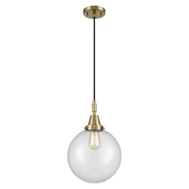 Beacon 1 Light Cord Hung Mini Pendant 14.13 Inch Tall by Innovations - 447-1P-G20-10