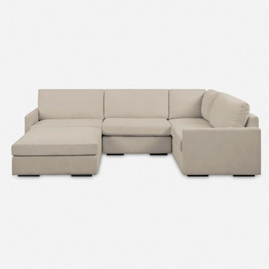 Refuge Armless Sofa 30 Inch Tall and 40 Inch Wide by Uttermost - 2385-A