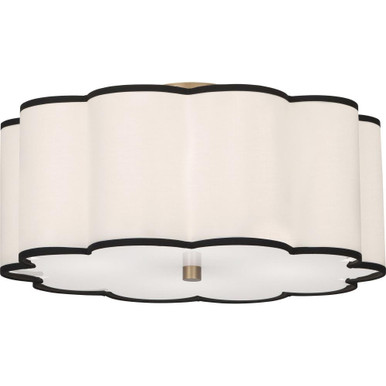 Axis 4 Light 20 Inch Wide Flush Mount by Robert Abbey - 2200