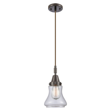 Bellmont 1 Light Cord Mini Pendant 11.13 Inch Tall by Innovations - 447-1P-G19