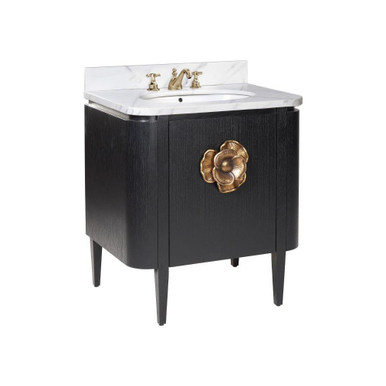 Briallen 30 Inch Wide Vanity with Oval Undermount Sink by Currey Company - 3800-0003