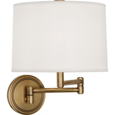 Sofia 1 Light Swing Arm Wall Light by Robert Abbey - 2824