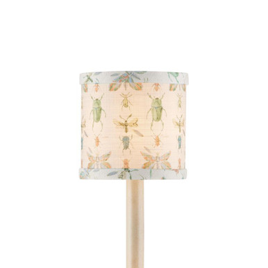 Bug Parade Drum Chandelier Shade 5 Inch and 5 Inch Wide by Currey Company - 0900-0061