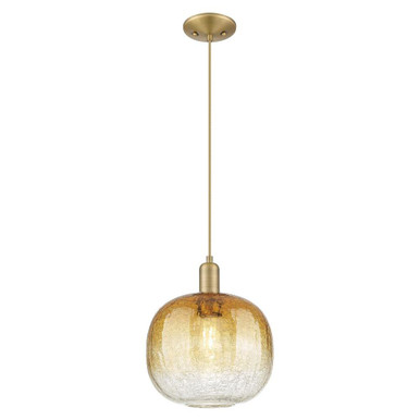 Brookhaven Sphere 1 Light Cord Hung Mini Pendant 8 Inch Tall by Innovations - 716-1P-G481-10