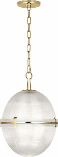 Brighton 1 Light Medium Pendant 19.13 Inch Tall by Robert Abbey - 3393
