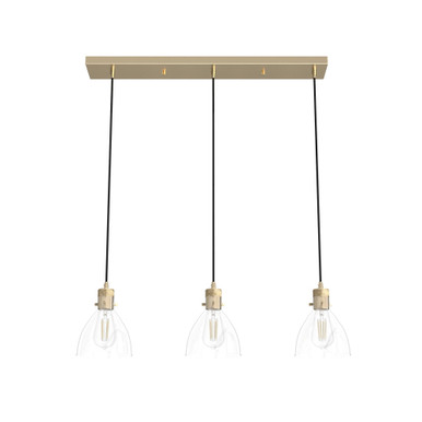 Van Nuys 3 Light Small Linear Pendant by Hunter Fans - 19307