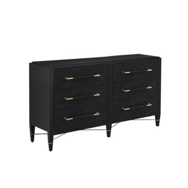 Verona Drawer Chest 37 Inch Tall and 60 Inch Wide by Currey Company - 3000-0332