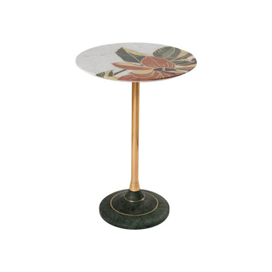 Roselle Accent Table 22 Inch Tall and 15.35 Inch Wide by Currey Company - 4000-0222