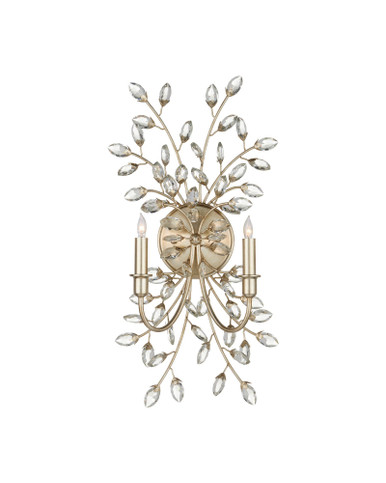 Forget Me Not 2 Light Wall Sconce 25.5 Inch Tall by Currey Company - 5000-0275