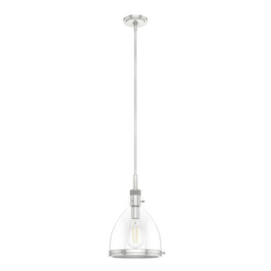 Van Nuys 1 Light Small Pendant 15.75 Inch Tall by Hunter Fans - 19345
