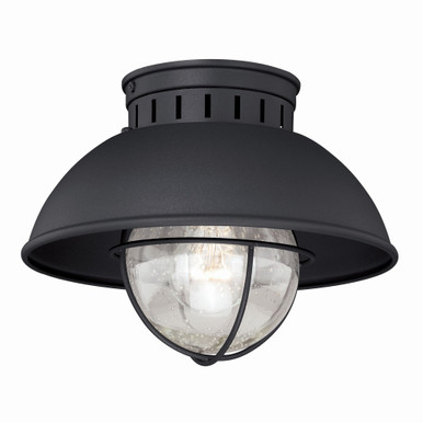 Harwich 1 Light 9.25 Inch Wide Outdoor Flush Mount by Vaxcel - T0142