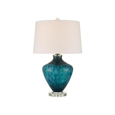 Sapphire 1 Light Table Lamp 29.75 Inch and 19 Inch Wide by Currey Company - 6000-1022