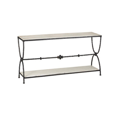 Agora Console Table 30.75 Inch Tall and 60 Inch Wide by Currey Company - 4000-0245