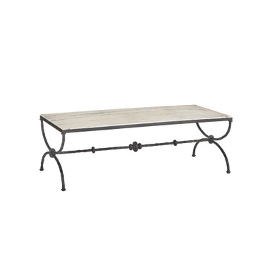 Agora Cocktail Table 18.5 Inch Tall and 55.5 Inch Wide by Currey Company - 4000-0244