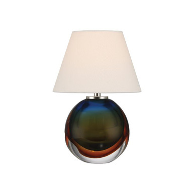 Voyage 2.8W 1 LED Table Lamp 12 Inch Tall and 8 Inch Wide by Currey Company - 6700-0015
