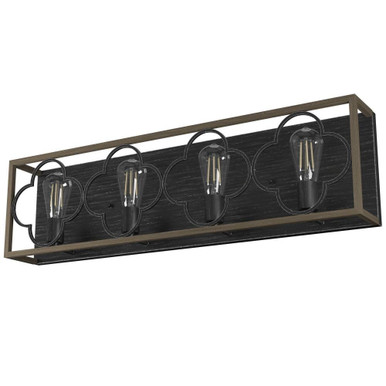Gablecrest 4 Light Vanity Light by Hunter - 19399