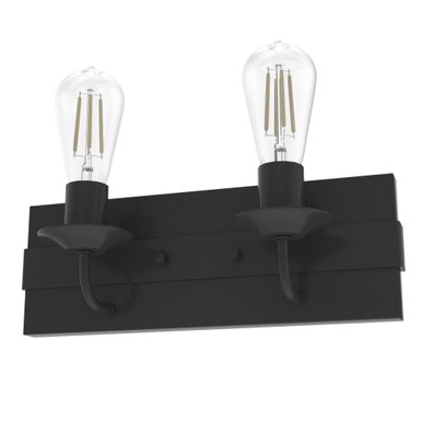 Perch Point 2 Light Vanity Light by Hunter - 19430