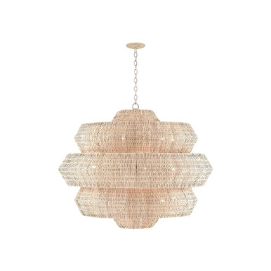 Antibes 18 Light Chandelier 39.5 Inch Tall X 48 Inch Wide by Currey Company - 9000-1315