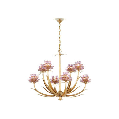 Marilee 40W 8 LED Medium Chandelier 29.5 Inch Wide by Currey Company - 9000-1306