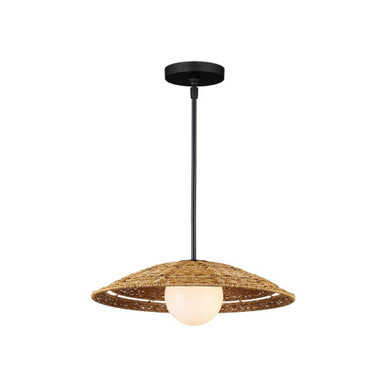 Barbary 1 Light Small Outdoor Pendant 20 Inch Wide by Currey Company - 9500-0017