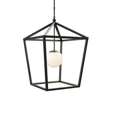 Denison 1 Light Outdoor Lantern 39.75 Inch X 26 Inch Wide by Currey Company - 9500-0024