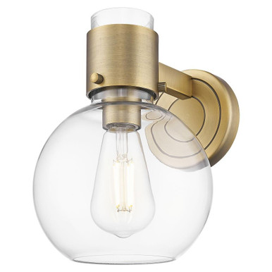 Lawton Sphere 1 Light Wall Sconce 7 Inch and 8.63 Inch Tall by Innovations - 464-1W-G464B-7