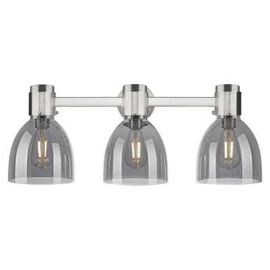 Lawton Bell 3 Light Bath Vanity 24 Inch Wide X 10 Inch Tall by Innovations - 464-3W-G464D-7