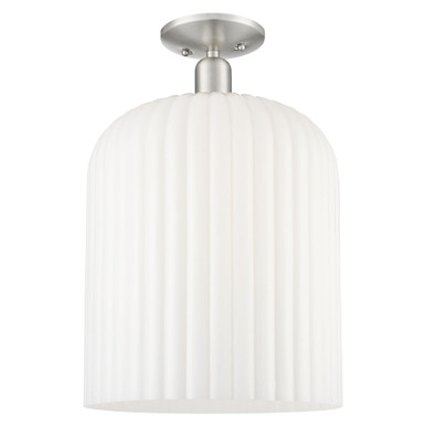 Bridal Veil 1 Light Semi Flush Mount 12 Inch X 19 Inch Tall by Innovations - 716-1C-G559-12