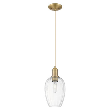 Preston 1 Light Cord Mini Pendant 6.25 Inch X 12.5 Inch Tall by Innovations - 716-1P-G457-6