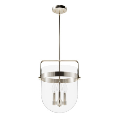 Karloff 3 Light Medium Pendant 17 Inch Tall by Hunter Fans - 19829