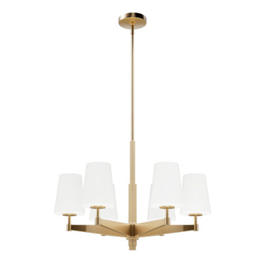 Nolita 6 Light Medium Chandelier by Hunter - 19875
