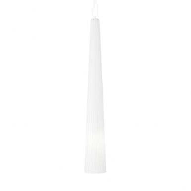 Zenith 1 Light Steel Mini Pendant by Visual Comfort Modern - 700FJZENLWC