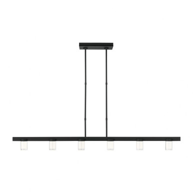 Esfera 6 Light Linear Chandelier by VC Modern 700LSESF60B-LED927 - 700LSESF60B-LED927