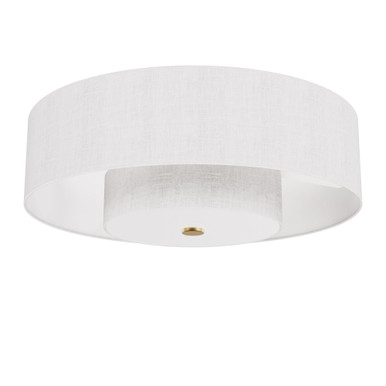Brookside 3 Blade 9W 2 LED Fandelier 30 Inch Wide by Hunter - 52974
