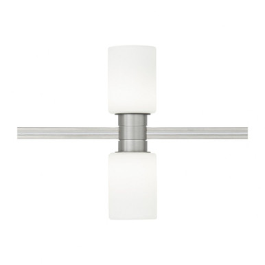 Cylinders 7.6W 1 LED Vertical Mini Pendant by Visual Comfort Modern - 700MOCYLVR-LED930