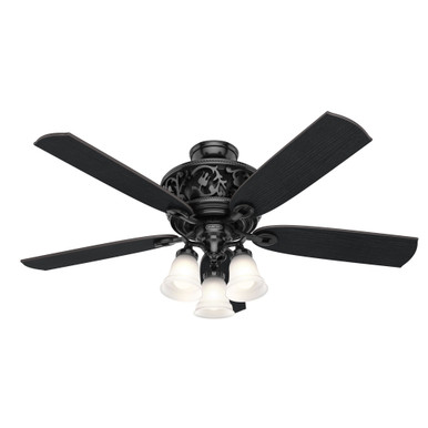 Promenade 5 Blade Ceiling Fan with Light Kit 54 Inch Wide by Hunter Fans - 59546