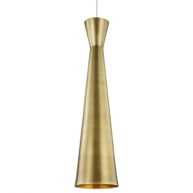 Windsor 1 Light Monorail Mini Pendant by Visual Comfort Modern - 700MOWDSBRS