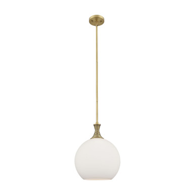 Astor 1 Light Stem Mini Pendant 15.38 In and 12 In Wide by Innovations - 415-1S-G12-12_P
