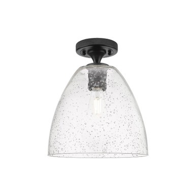 Crown Point 1 Light Flush Mount 11 Inch Tall and 9 Inch Wide by Innovations - 434-1F-GBD-9_P