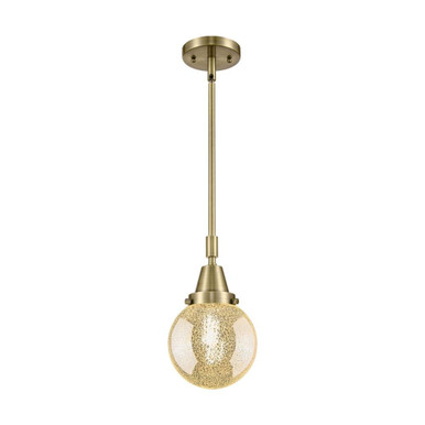 Beacon 1 Light Stem Mini Pendant 10.63 In and 6 In Wide by Innovations - 447-1S-G20-6_P