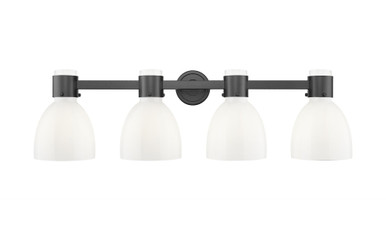 Lawton Bell 4 Light Bath Vanity 10 Inch Tall X 34 Inch Wide by Innovations - 464-4W-G464D-7_P