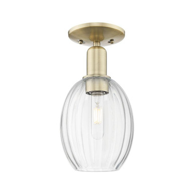 Preston 1 Light Semi Flush Mount 12.25 Inch X 6.25 Inch Wide by Innovations - 716-1C-G459-6_P